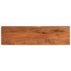 vidaXL Piano per Tavolo 120x20x2,5 Rettangolare Legno Massello Acacia