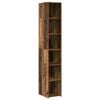 vidaXL Credenza Legno antico 30 x 41 x 185 cm Legno ingegnerizzato