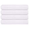 vidaXL Asciugamani per sauna FROGN 4 pezzi Bianco 80x200 cm 360 g/m&sup2;
