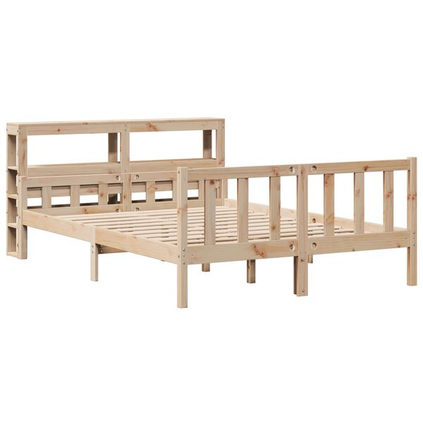 vidaXL Letto senza Materasso 120x190 cm in Legno Massello di Pino