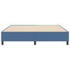 vidaXL Struttura letto piattaforma Blu 180 x 200 cm Tessuto