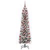 vidaXL Albero di Natale artificiale con 300 LED Bianco 180 cm