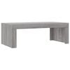 Tavolino Moderno In Legno Multistrato Grigio Cemento – 36x30x56 Cm, Per Soggiorno E Studio