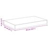 vidaXL Scaffali a Parete 2 pz Rovere e Bianco 50x23x3,8 cm in MDF