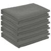 vidaXL Tovaglia da Tavolo 5 pz Rettangolare Grigio Chiaro 140 x 260 cm