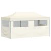 vidaXL Tenda Party Crema 291 x 580 x 315 cm Tessuto Oxford