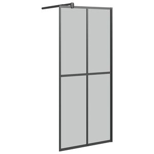 vidaXL Cabina Doccia 80x195 cm con Vetro Temperato Scuro