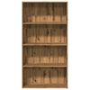 vidaXL Libreria Rovere Artigianale 80x30x152 cm in Legno Multistrato
