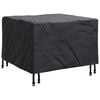 vidaXL Copertura per mobili 60 x 60 x 45 cm Tessuto Oxford 210D Nero