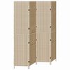 vidaXL Divider per stanze Beige 195 x 200 cm polyrattan