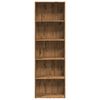vidaXL Libreria Rovere Artigianale 60x30x189 cm in Legno Multistrato