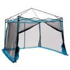 vidaXL Tenda interna con tetto Blu 303 x 303 x 196 cm taffet&agrave;