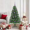 vidaXL Albero di Natale artificiale con 150 LED Verde 150 cm