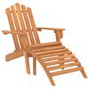 vidaXL Set Salotto da Giardino Adirondack 3pz Legno Massello di Acacia