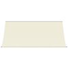 vidaXL Tenda da Sole Retrattile Crema 300x150 cm in Tessuto e Acciaio