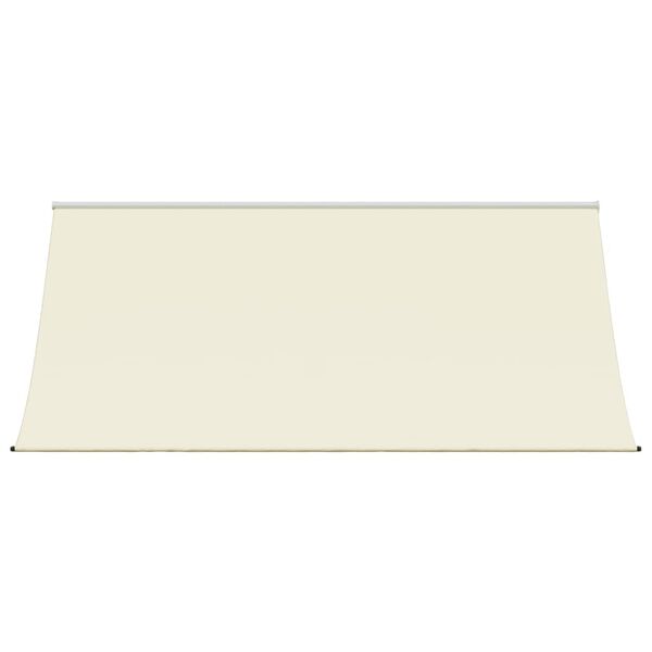 vidaXL Tenda da Sole Retrattile Crema 300x150 cm in Tessuto e Acciaio