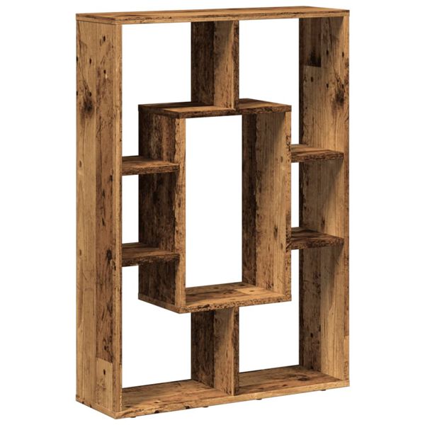 vidaXL Libreria Legno Antico 63x20x90 cm in Truciolato
