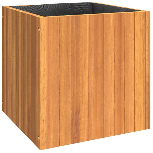 vidaXL Fioriera da Giardino 45x45x45 cm in Legno Massello di Acacia