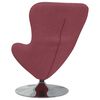 vidaXL Poltrona uovo Rosso Vino 63 x 73 x 90 cm Tessuto