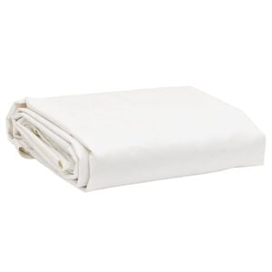 vidaXL Telone Bianco 1x2,5 m 650 g/m&sup2;