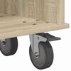 vidaXL Supporto TV Rovere Sonoma 100 x 35 x 35 cm Legno multistrato
