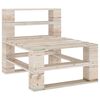 vidaXL Set Divani da Giardino su Pallet 7 pz in Legno di Pino