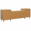 vidaXL Mobile TV Rovere artigianale 160 x 35 x 55 cm Legno multistrato