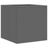 vidaXL Scatole Portaoggetti 10pz Grigio 32x32x32cm Tessuto non Tessuto