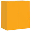 vidaXL Credenza Giallo Senape 67x39x73 cm in Acciaio