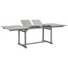 vidaXL Tavolo da Pranzo per Esterni (160-240)x100x75cm Massello Acacia