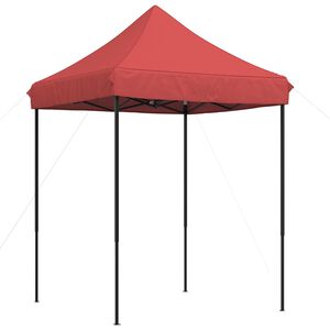 vidaXL Tenda Party Borgogna 200 x 200 x 306 cm Tessuto Oxford