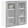 vidaXL Armadio pensile Grigio Sonoma 80 x 31 x 80 cm Legno multistrato