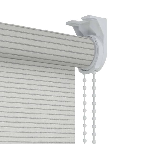 Decosol Tenda a Rullo Traslucida Bianca a Strisce 60x190 cm