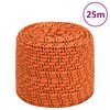 vidaXL Corda per barca Arancione 6 mm 25 m in Polipropilene