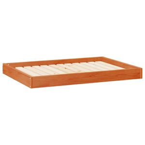 vidaXL Letto per Cani Marrone cerato 101,5 x 74 x 9 cm