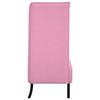 vidaXL Divano alto 101cm Rosa Tessuto