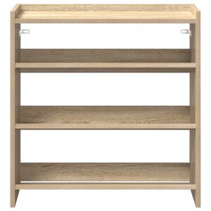 vidaXL Scarpiera Rovere Sonoma 60x25x62 cm in Legno Multistrato