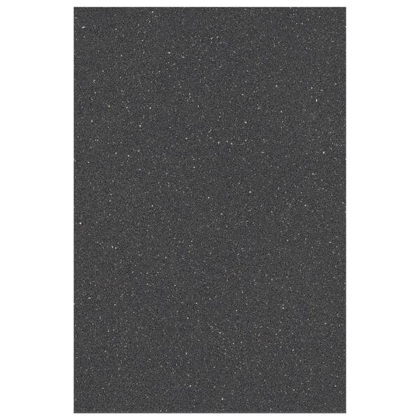 vidaXL Piano da Cucina Nero Trama Granitica 40x60x2,8 cm Truciolato