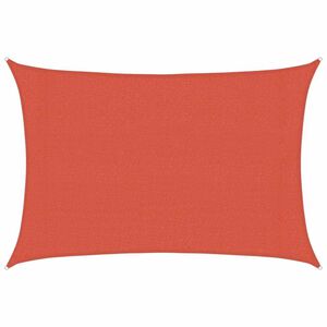 vidaXL Vela Parasole 160 g/m&sup2; Terracotta 3x4 m in HDPE
