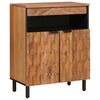 vidaXL Credenza con porta Finitura Marrone Acacia 60 x 33 x 75 cm