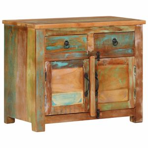 vidaXL Credenza 68x35x55 cm in Legno Massello di Recupero
