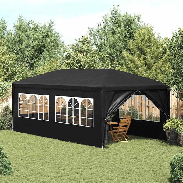 vidaXL Tenda per Feste 3x6 m Antracite