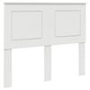 vidaXL Testiera Bianco 100 cm Legno ingegnerizzato