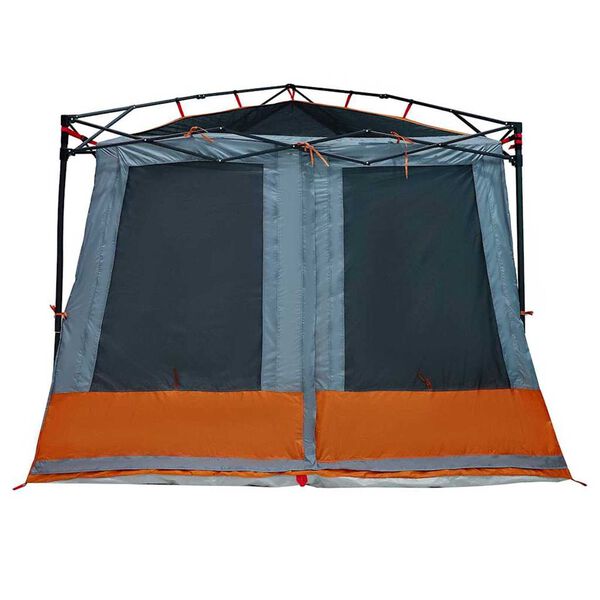 vidaXL Tenda interna Grigio e arancione 291 x 291 x 240 cm taffet&agrave;