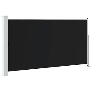 vidaXL Tendalino Laterale per Patio Terrazzo 160 x 300 cm Nero