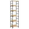 vidaXL Libreria Rovere Sonoma 50x33x188,5 cm Legno ingegnerizzato