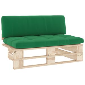 vidaXL Divano Centrale Giardino su Pallet in Legno di Pino Impregnato