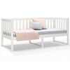 vidaXL Dormeuse senza Materasso Bianco 75x190 cm in Legno di Pino