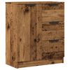 vidaXL Credenza Legno Antico 60x30x70 cm in Truciolato