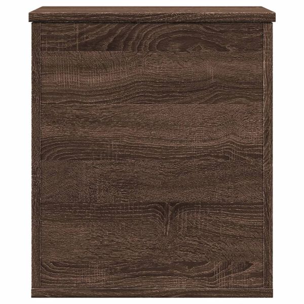 vidaXL Contenitore Rovere Marrone 40x42x46 cm Legno Multistrato